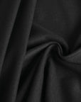 Black Double Weave Fabric 2452