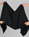 Black Double Weave Fabric 97096