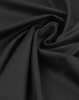 Black Double Weave Stretch Fabric 98898