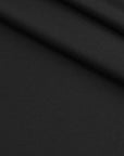 Black Double Weave Stretch Fabric 98898