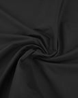 Black Gabardine Fabric 3113