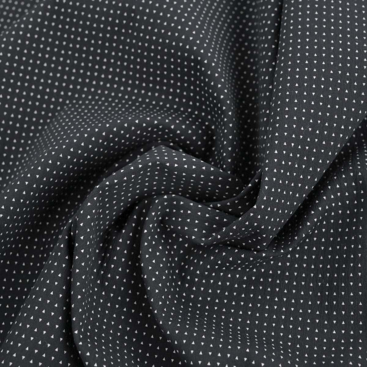 Black Jacquard Fabric, 3D Creases Fold Fabric, Pleated Texture Dust Coat  Fabric, Wrinkled Dress Fabric, Designer Fabric, by the Meter, D105 -   Canada