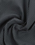 Black Geometric Jacquard Fabric 2162