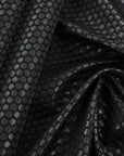 Black Geometric Jacquard Fabric 97114