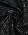 Black Geometric Jacquard Fabric 97114
