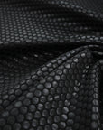 Black Geometric Jacquard Fabric 97114