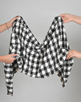 Black Gingham (Vichy) Check 97526