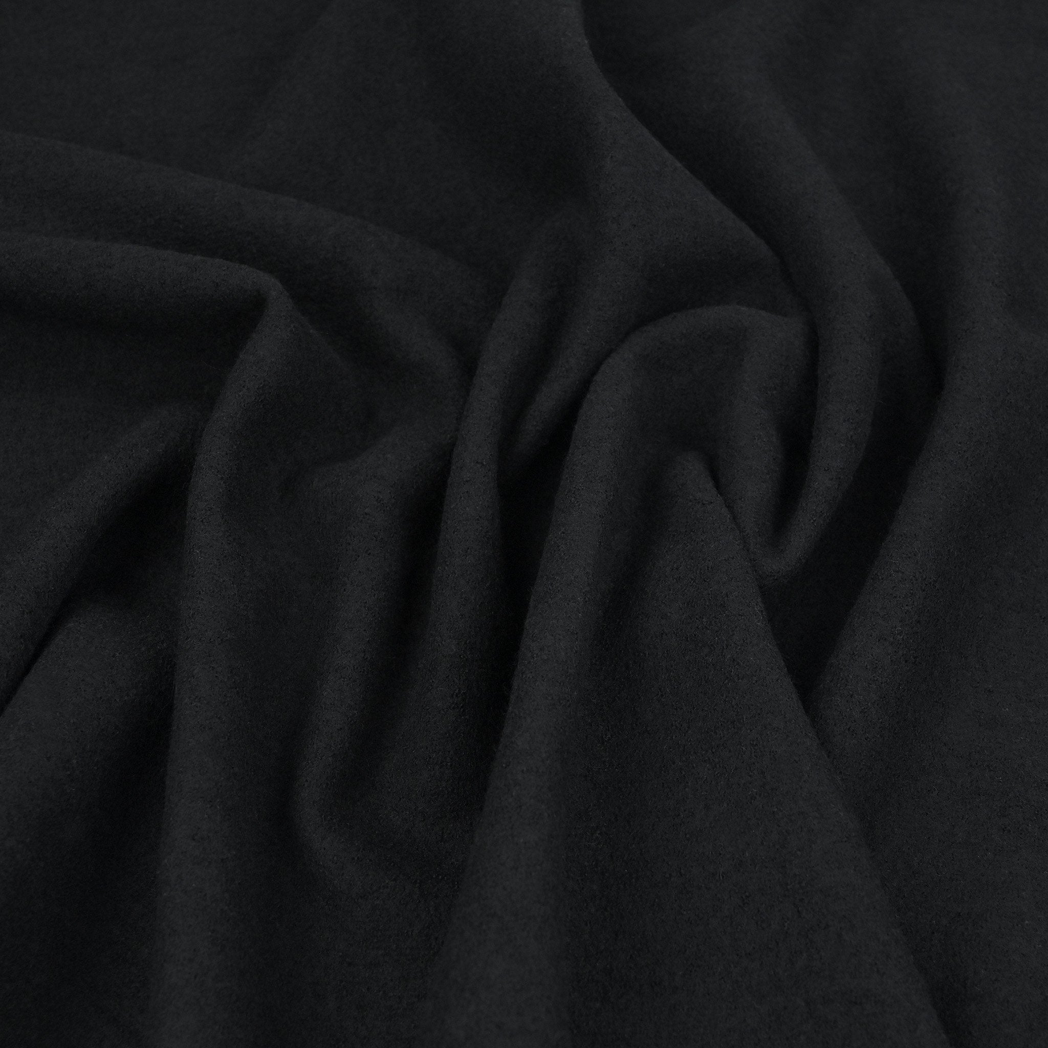 Black Boucle Knit Fabric 97383