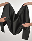 Black Micro Jacquard Fabric 98873