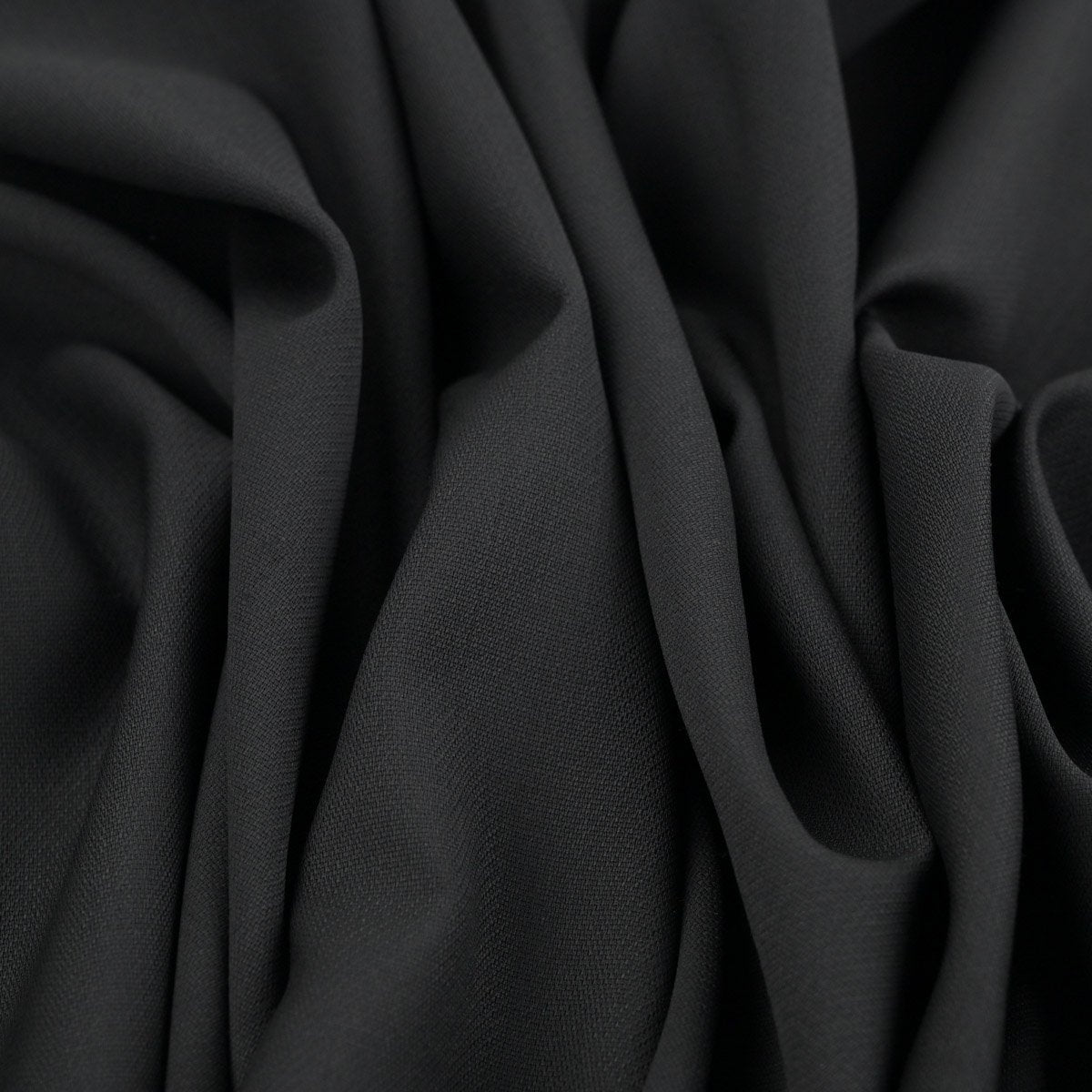 Black Open Weave Fabric 96517