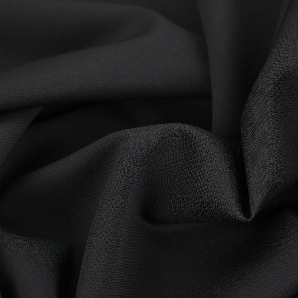 Black Open Weave Fabric 96517