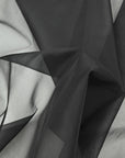 Black Organza Fabric 98875