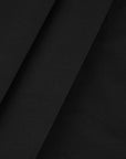 Black Poplin Fabric 96362