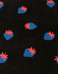 Black Printed Velvet 2384 - Fabrics4Fashion
