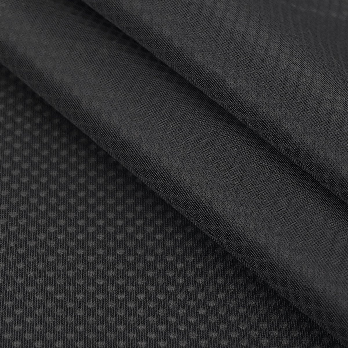 Black Punctured Mesh Kit Fabric 97775