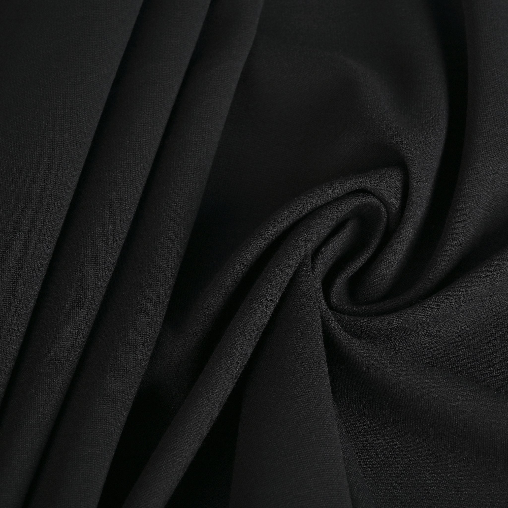 Black Punto Roma Fabric 1639