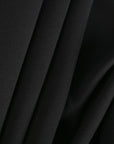 Black Punto Roma Fabric 1639