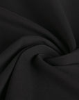 Black Punto Roma Fabric 1639
