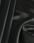 Black Satin Fabric 4079