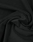 Black Stretch Corduroy Fabric 98187