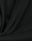 Black Stretch Corduroy Fabric 98187