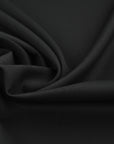 Black Suiting Wool Fabric 4396