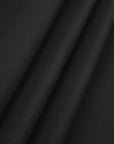Black Suiting Wool Fabric 4396
