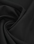 Black Suiting Wool Fabric 4396