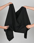 Black Techno Fabric 96144