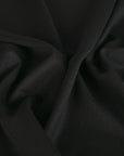 Black Tropical Wool Fabric 3199