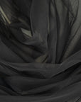 Black Tulle Fabric 98085