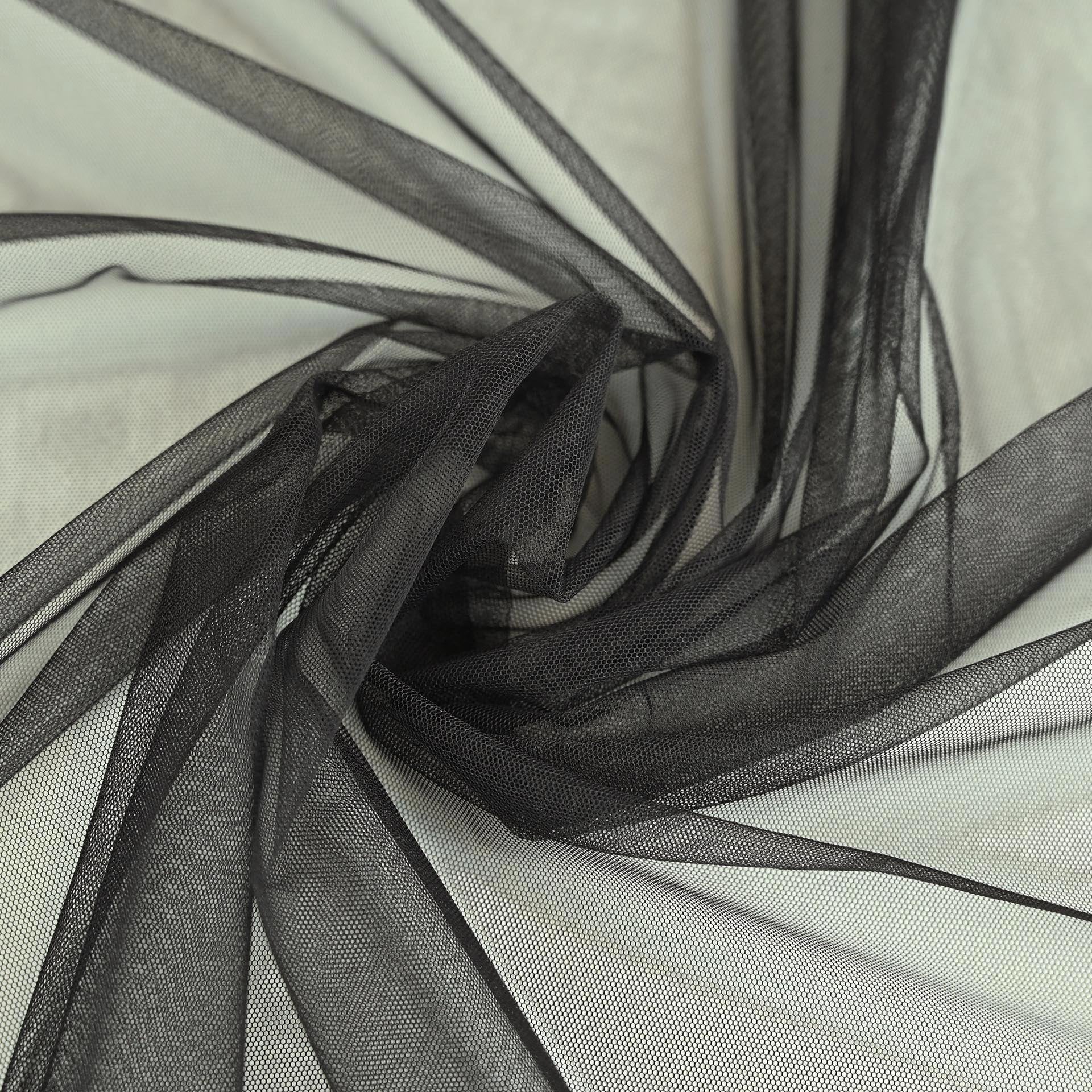 Black Tulle Fabric 98085 – Fabrics4Fashion