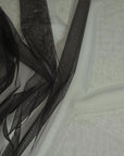 Black Tulle Fabric 98085
