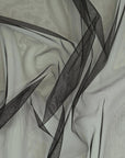 Black Tulle Fabric 98085