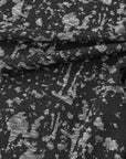 Black Jacquard Knit Fabric 97204