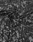 Black Jacquard Knit Fabric 97204