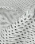 Black & White Polkadot Silk Fabric 97600