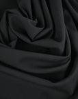 Black Wool Stretch Fabric 4059 - Fabrics4fashion