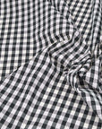 Black and White Check Fabric 367