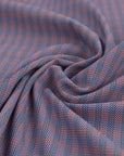 Blue Cotton Check Fabric 99034
