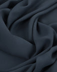 Blue Crepe Fabric 96275