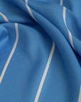 Blue Geometric Print 6694 - Fabrics4Fashion