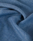 Blue Linen Fabric 414