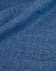 Blue Linen Fabric 414