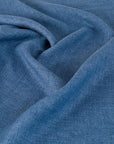 Blue Linen Fabric 414