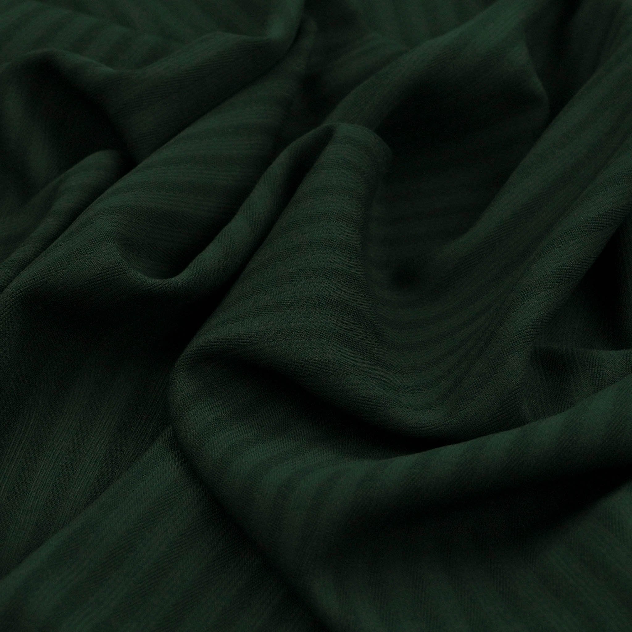 Bottle Green Suiting Fabric 98642