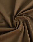 Brown Corduroy Fabric 3876