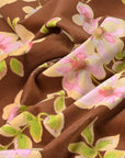 Floral Print Corduroy Fabric 97394