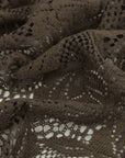 Brown Knitted Lace 99800