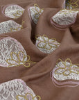 Brown Linen Fabric 99790
